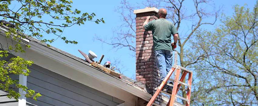 Vinyl and PVC Chimney Flashing Installation in Danville, KY